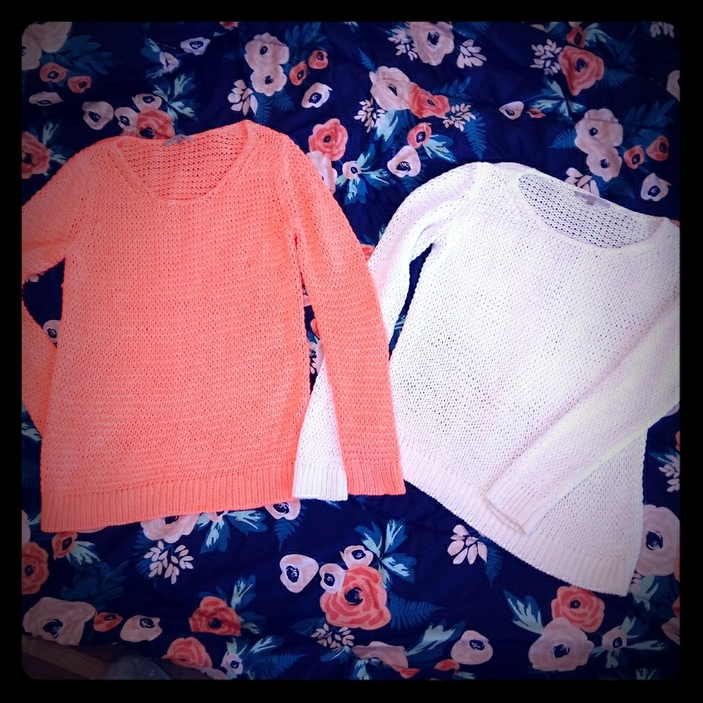 Gap knit sweaters x2